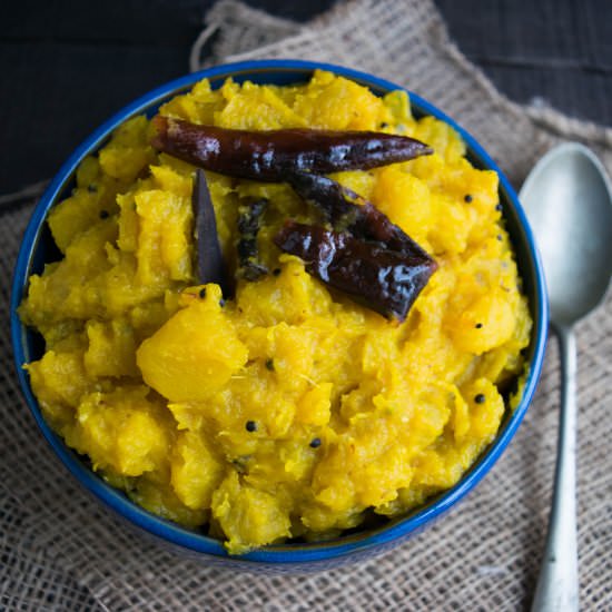 Indian Sweet & Sour Pumpkin Stir Fry - Recipe photo by ohsweetcitrus