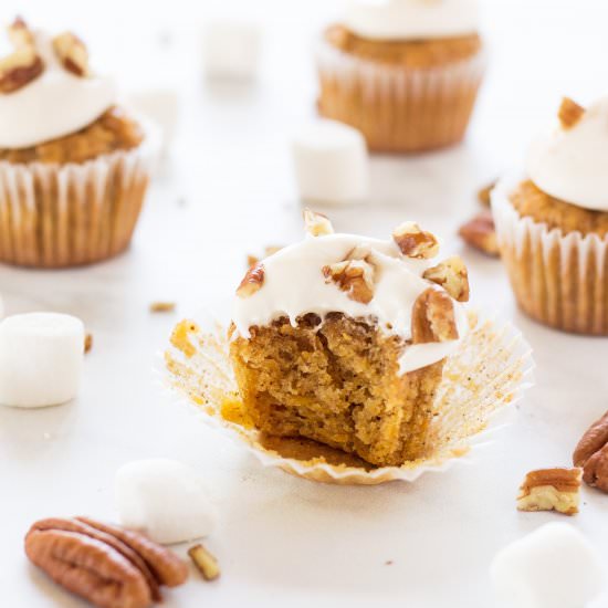 Sweet Potato Cupcakes - Recipe photo by If You Give A Blonde A Kitchen