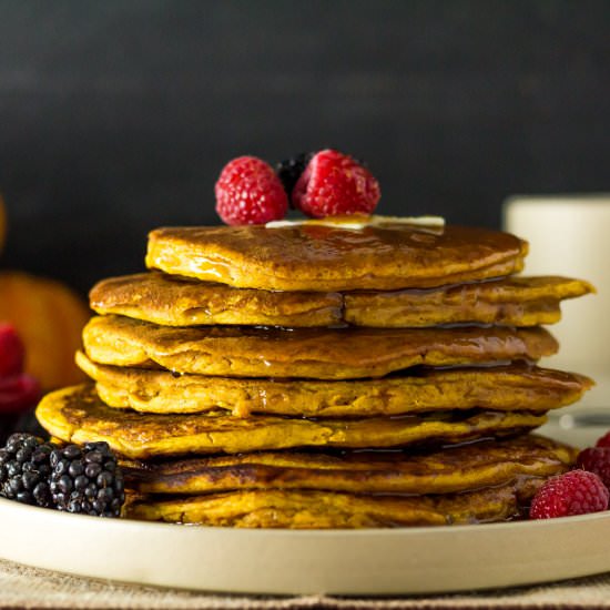 Spiced Pumpkin Pancake - Recipe photo by Spoonabilities