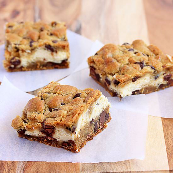 Chocolate Chip Cookie Cheesecake - Recipe photo by sugarsaltmagic