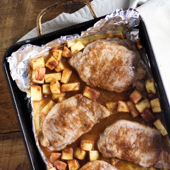 Apple Pie Pork Chops - Recipe photo by theculinarycompass