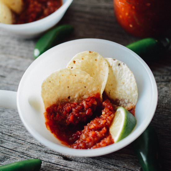 {Spicy} Homemade Salsa - Recipe photo by cookingismytherapy