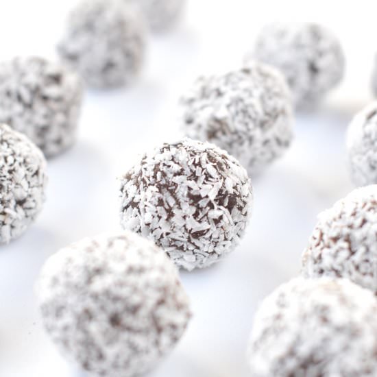 Healthy Chocolate Truffles - Recipe photo by sweetashoneynz