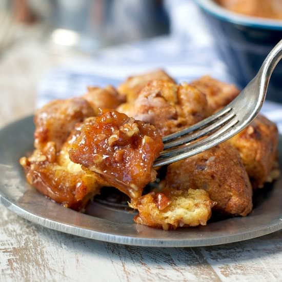 Overnight Cinnamon Roll Casserole - Recipe photo by The Seasoned Mom