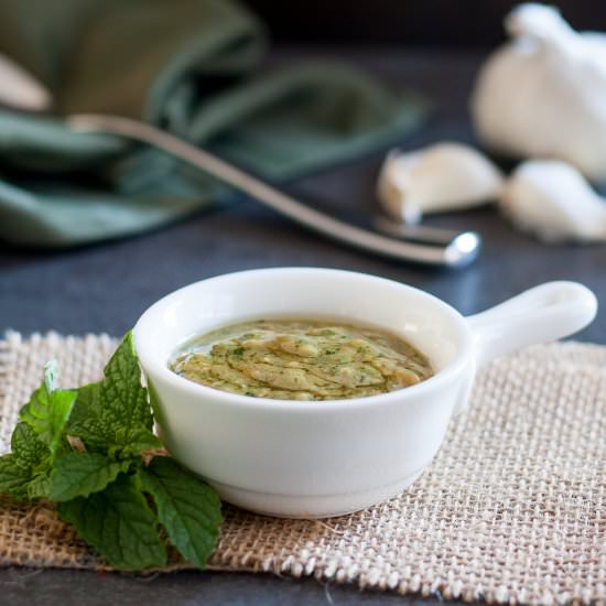 Mustard Mint Sauce - Recipe photo by GoodieGodmother