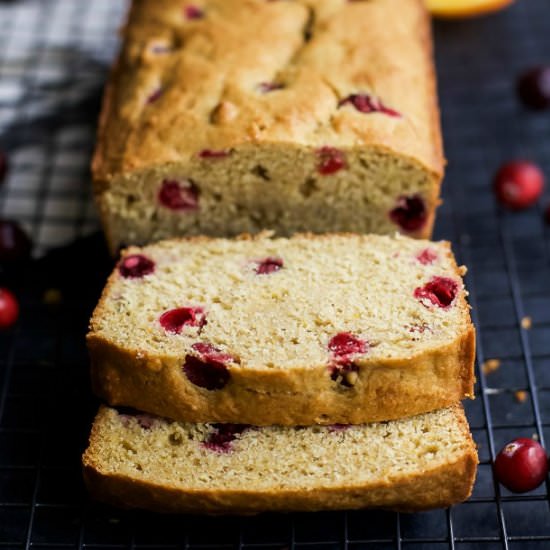 Moist Orange Cranberry Bread - Recipe photo by joyfulhealthyeats