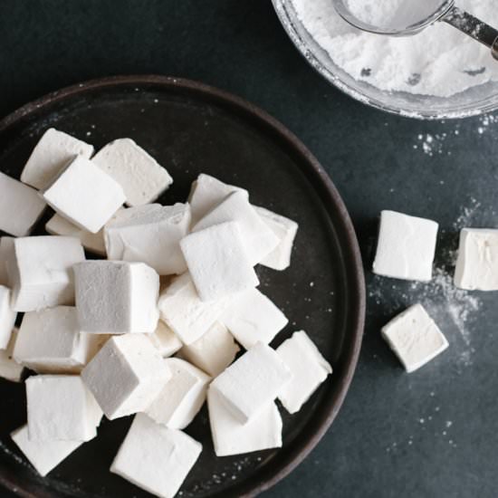 Homemade Marshmallows - Recipe photo by Downshiftology