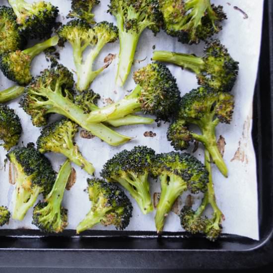 Easy Roasted Broccoli - Recipe photo by shebakeshere