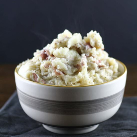 Mashed Parmesan Potatoes - Recipe photo by WanderlustandWellness