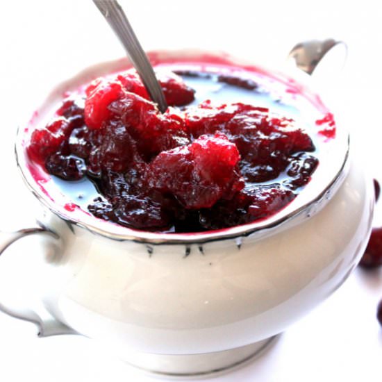 Best Fresh Cranberry Sauce - Recipe photo by Oven Struck