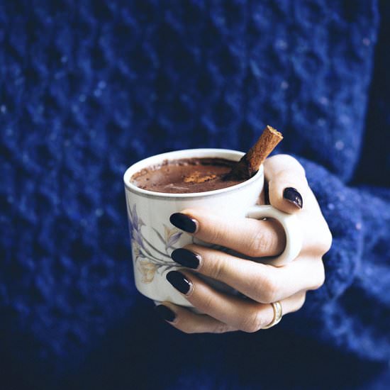 Superfood hot chocolate (Vegan) - Recipe photo by VibrantFoodStories