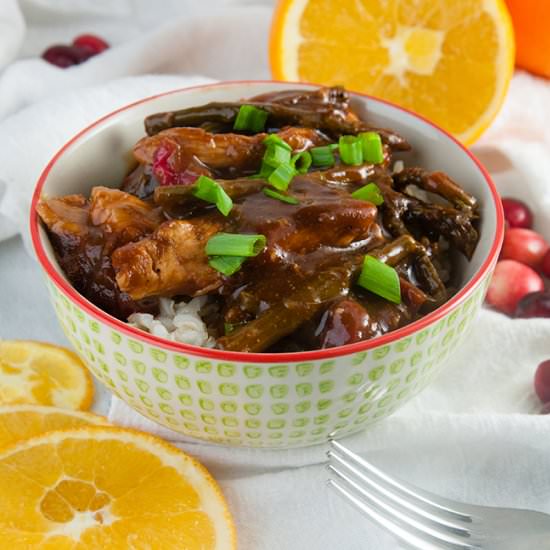 Cranberry Orange Chicken - Recipe photo by SeasonedSprinkles