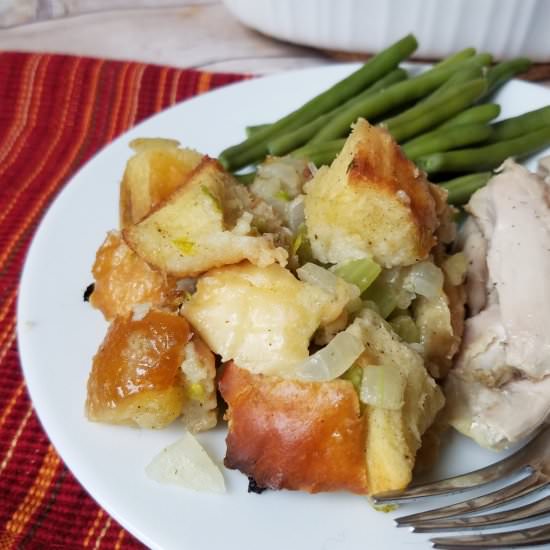 Nan's Thanksgiving Stuffing - Recipe photo by rumblyinmytumbly