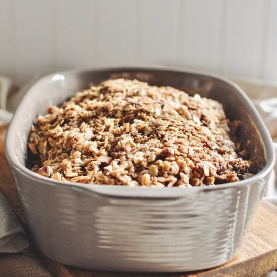 Almond Pear Crisp - Recipe photo by HapaWay