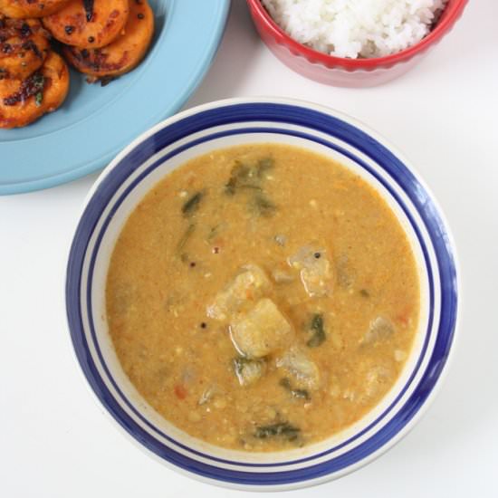 Ash Gourd Sambar - Recipe photo by sandhiya
