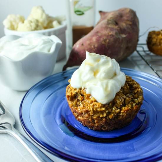 Sweet Potato Oat Cups - Recipe photo by MissAlliesKitchen