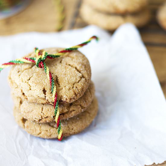 Ginger sparkle cookies - Recipe photo by livelymess