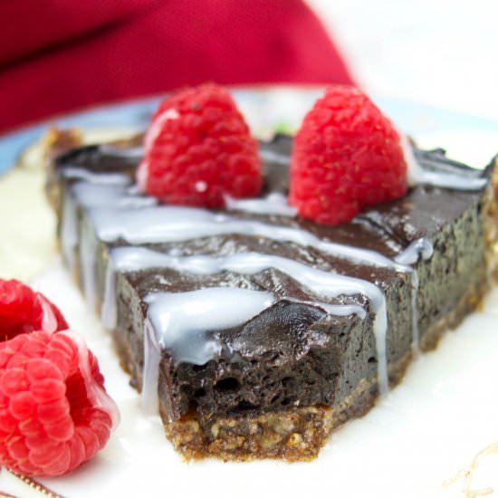 Chocolate Avocado Tart - Recipe photo by tiffanybendayan