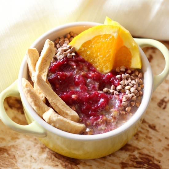 Raw Winter Kasha Porridge - Recipe photo by strengthandsunshine