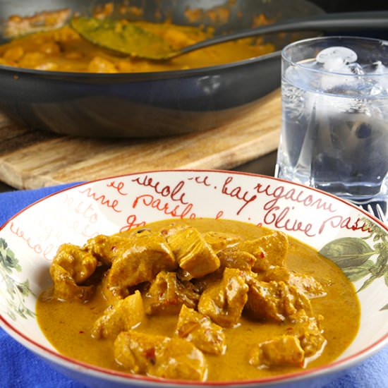 Paleo Chicken Korma - Recipe photo by paleocrashcourse