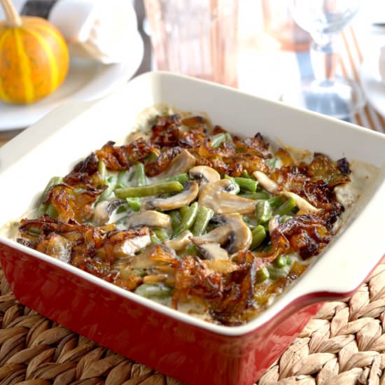 green bean casserole - Recipe photo by CookForYourLife