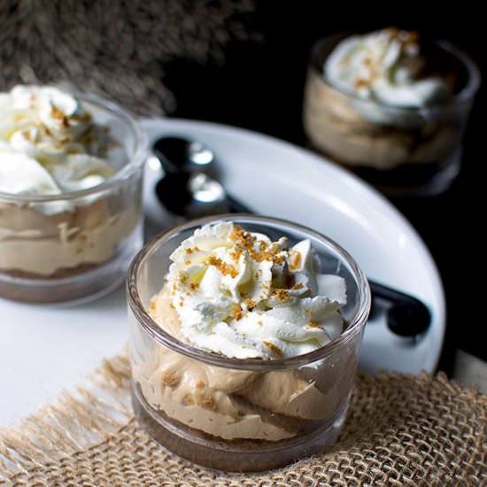 No Bake Cookie Butter Cheesecake - Recipe photo by Pavani