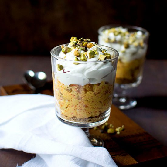 No Bake Carrot Halwa Cheesecake - Recipe photo by Pavani