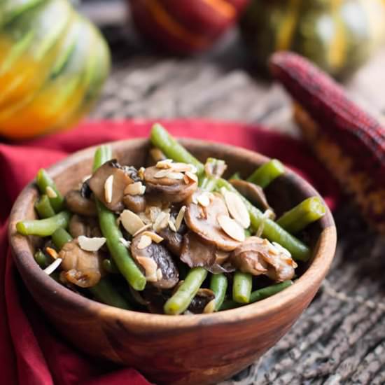 Green Beans, Mushrooms and Shallots - Recipe photo by The Merchant Baker
