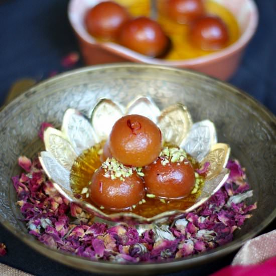 Gulab Jamun - Recipe photo by milkandcardamom
