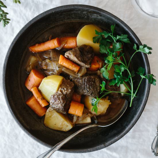 Irish Lamb Stew - Recipe photo by Downshiftology