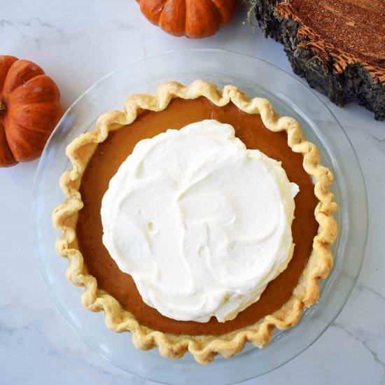 Perfect Pumpkin Pie - Recipe photo by Modern Honey