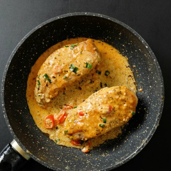 Peri Peri Sauce Coated Chicken - Recipe photo by biohackers recipes