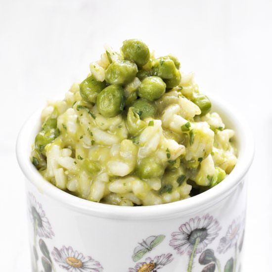 "Risi e bisi" - Recipe photo by PANE PER I TUOI DENTI