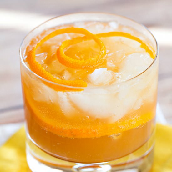 Maple Bourbon Smash - Recipe photo by thedrinkkings