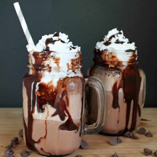 Frozen Hot Chocolate - Recipe photo by Mellisa