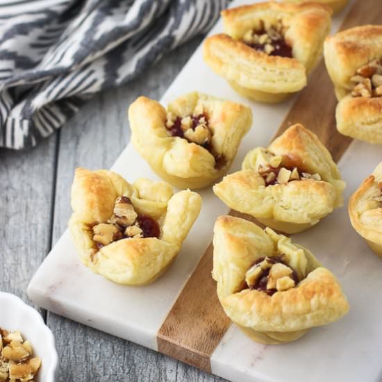 Strawberry Balsamic Brie Bites - Recipe photo by mysequinedlife