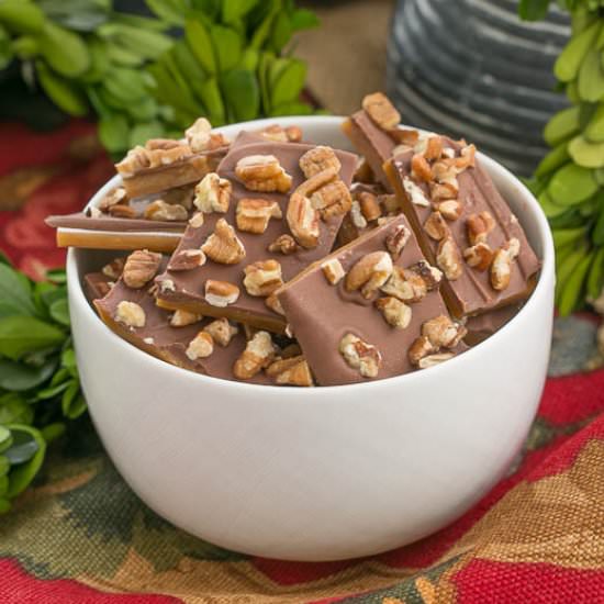 English Toffee - Recipe photo by thatskinnychickcanbake