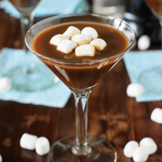 Hot Chocolate Martini - Recipe photo by thekitchenismyplayground