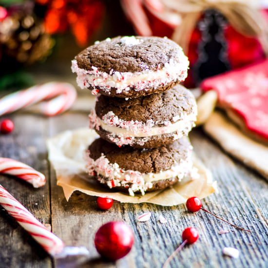 Chocolate Sandwich Cookies - Recipe photo by wip_blog
