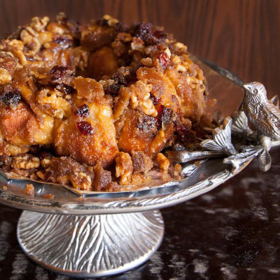 Cream Cheese Monkey Bread - Recipe photo by the pescetarian and the pig