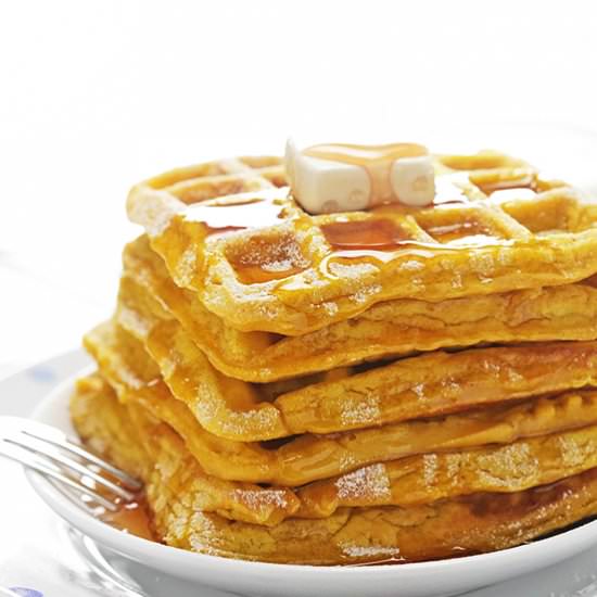 Sweet Potato Waffles - Recipe photo by dieTTaste