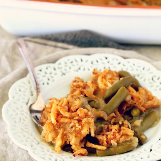 Easy Green Bean Casserole - Recipe photo by kimscravings