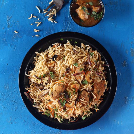 Turkey Biryani - Recipe photo by divyapramil