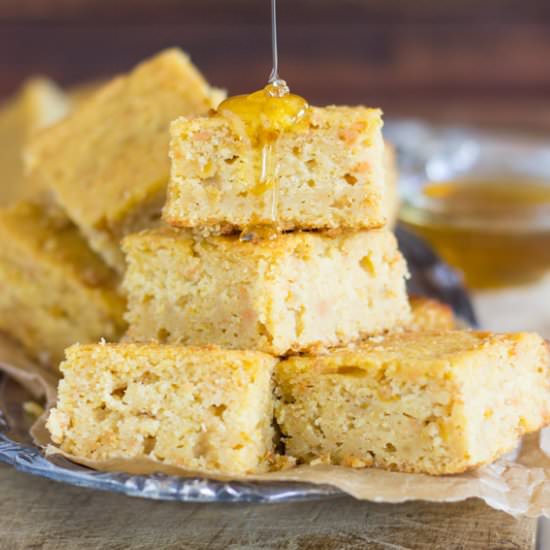 Sweet Potato Cornbread - Recipe photo by thegoldlininggirl