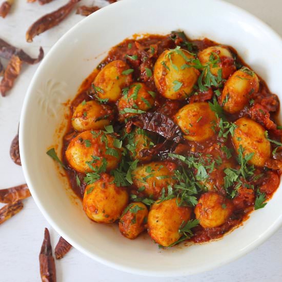 Fusion Patatas Bravas - Recipe photo by thepeppercook