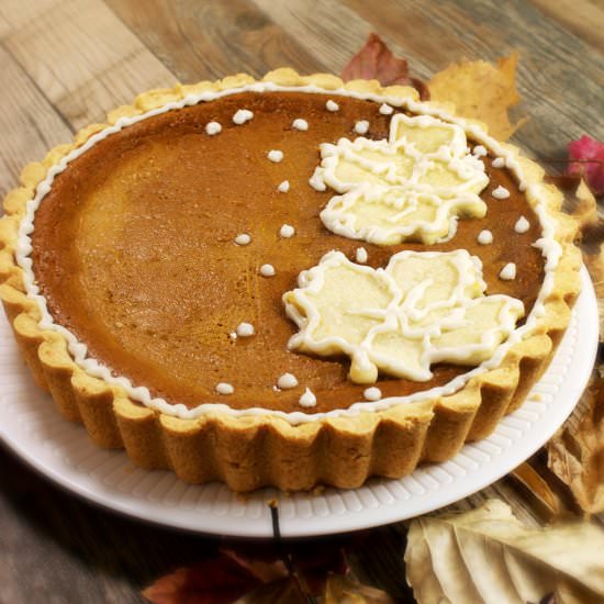 Pumpkin Pie Tart - Recipe photo by feedme_imhungry