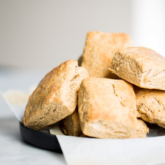 Homemade biscuits - Recipe photo by piloncilloyvainilla