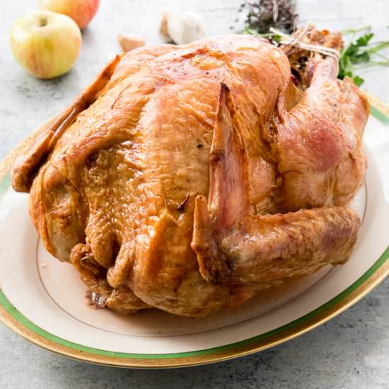 Easy Roast Turkey - Recipe photo by boulderlocavore