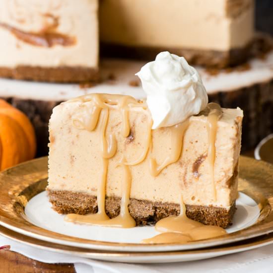 Pumpkin Cinnamon Ice Cream Pie - Recipe photo by boulderlocavore