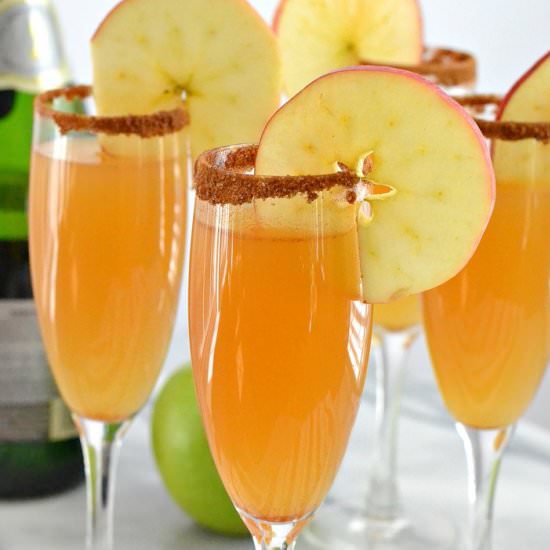 Apple Cider Mimosa - Recipe photo by loveandfoodforeva